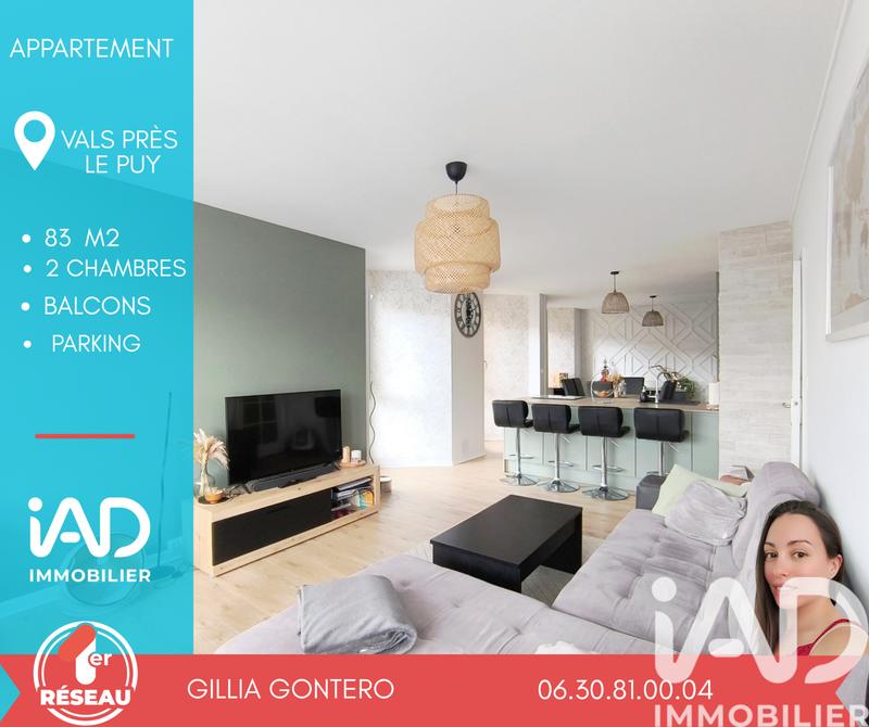 Appartement - 83 m² - 4 pièces