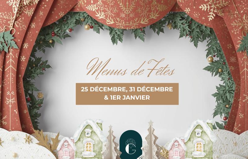 Menus de Fêtes au restaurant Gaee