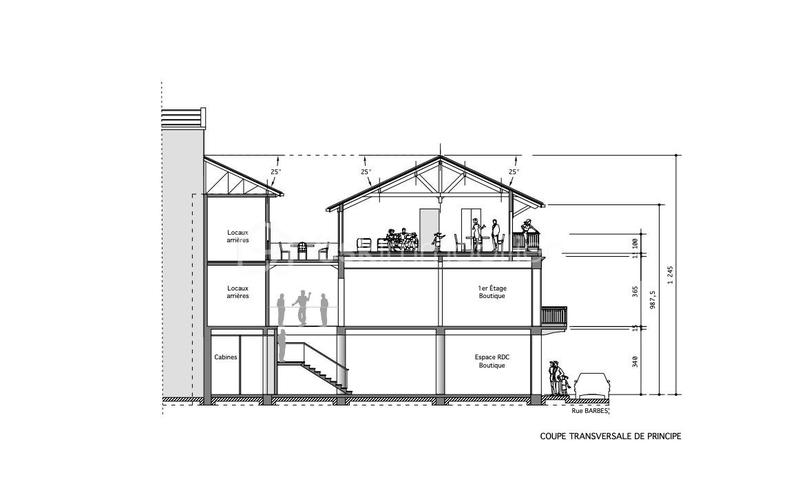 Immeuble - 340 m² - 2 pièces