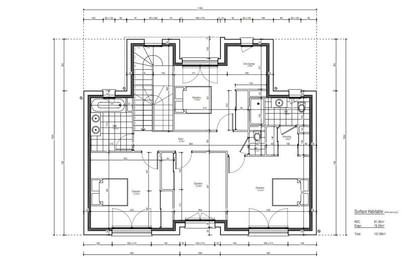 Maison - 205 m² - 9 pièces
