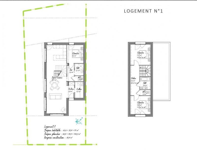 Terrain constructible - 256 m²