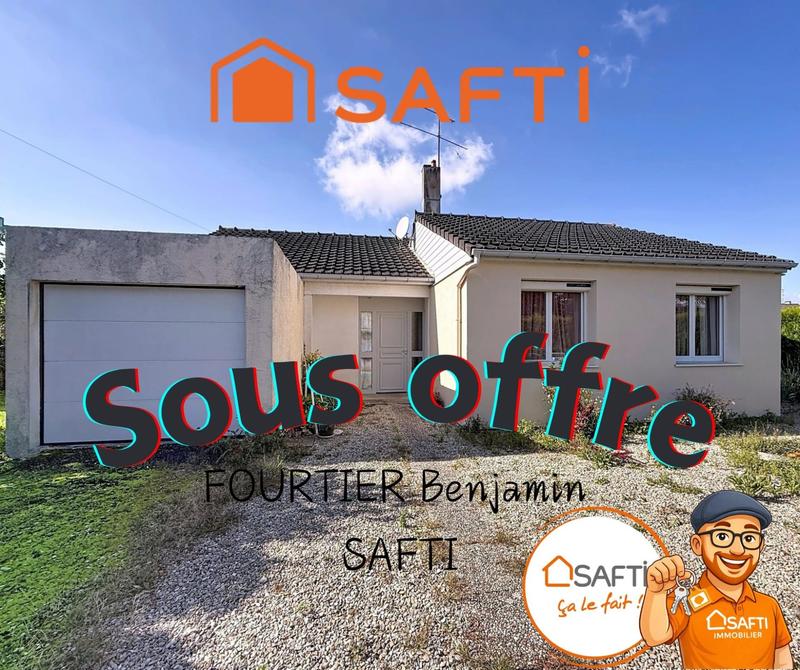 Maison - 88 m² - 5 pièces