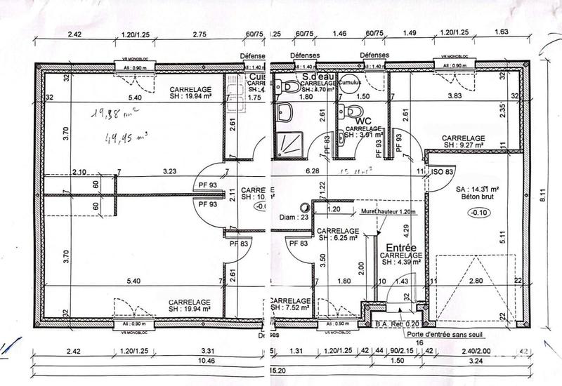 Maison - 105 m² - 5 pièces