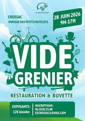 Vide grenier de l'es crossac basket