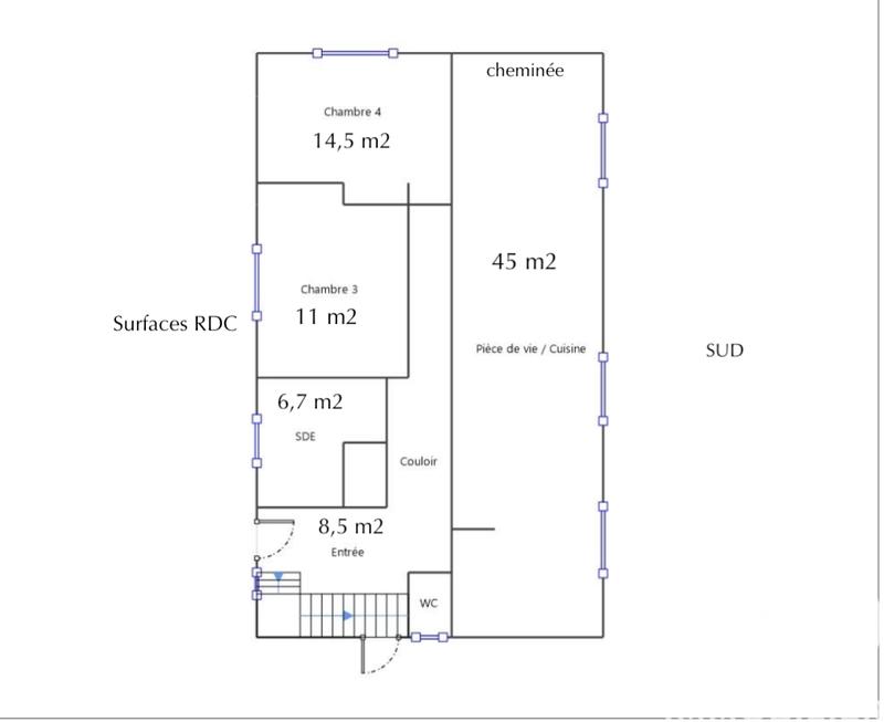 Maison - 163 m² - 7 pièces