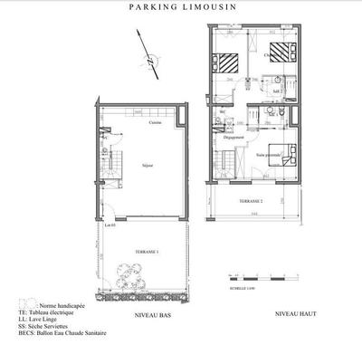 Duplex - 104 m² - 4 pièces