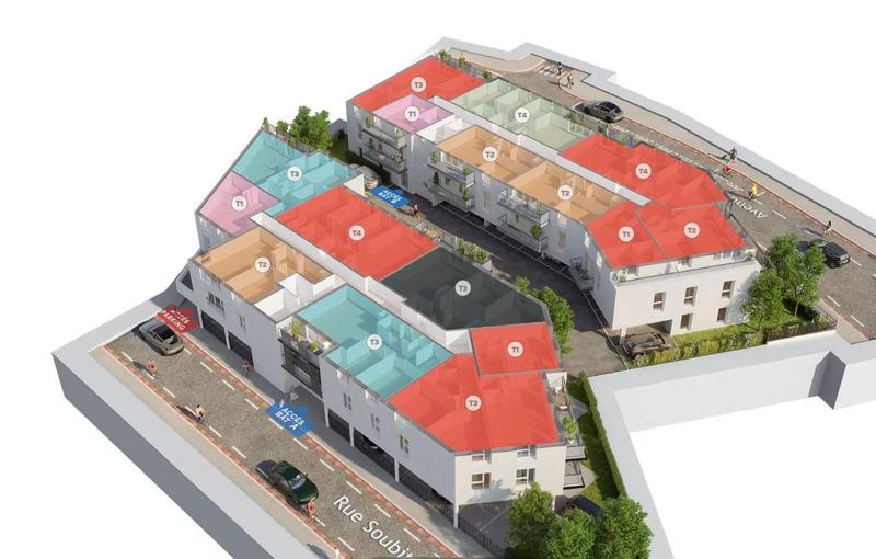 Appartement - 28 m² - 1 pièce