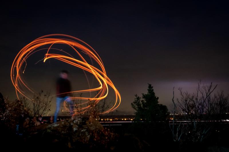 Schieweschlauje : lancer de disques enflammés