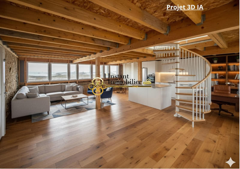 Appartement - 90 m² - 4 pièces