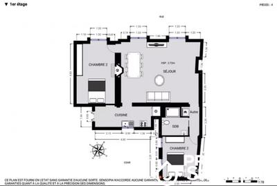 Appartement - 74 m² - 3 pièces