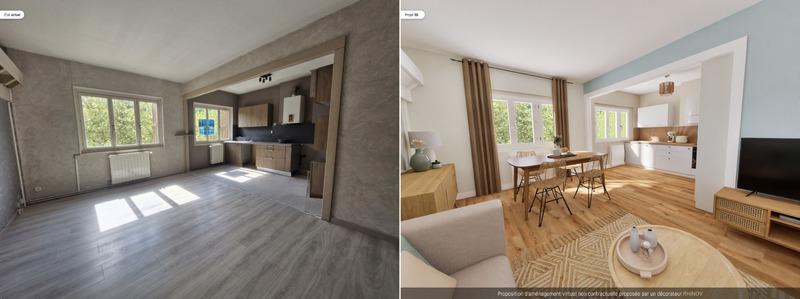 Appartement - 63 m² - 3 pièces