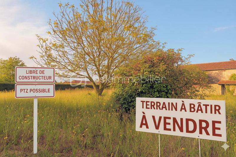 Terrain constructible - 573 m²