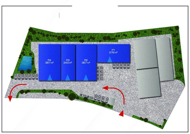 Local d'activité / Entrepôt - 1 255 m²