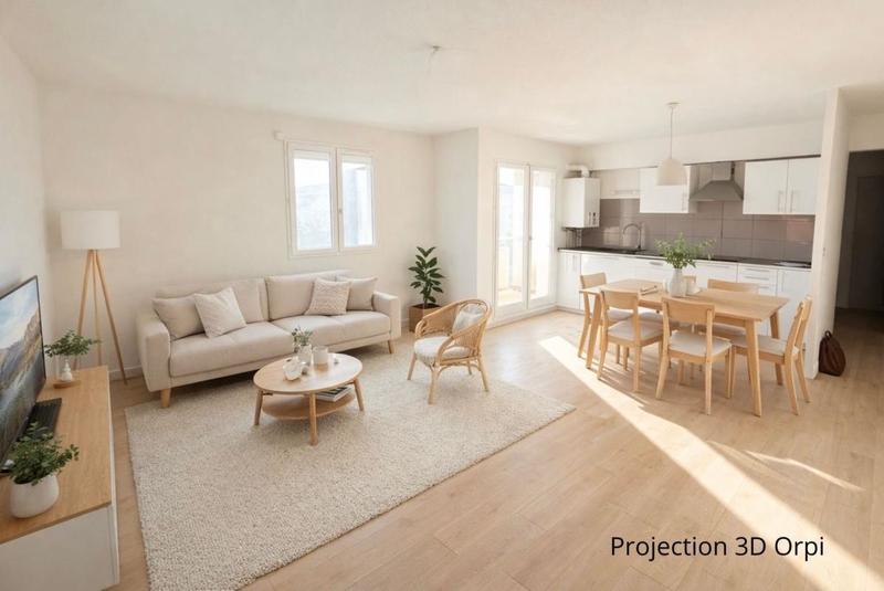 Appartement - 67 m² - 3 pièces