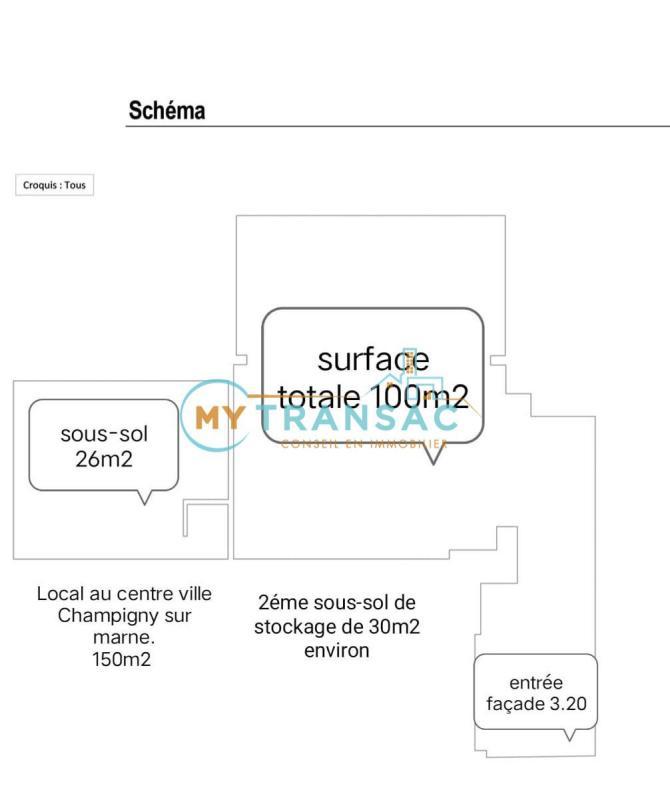 Local commercial - 150 m²