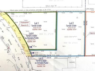 Terrain constructible - 531 m²