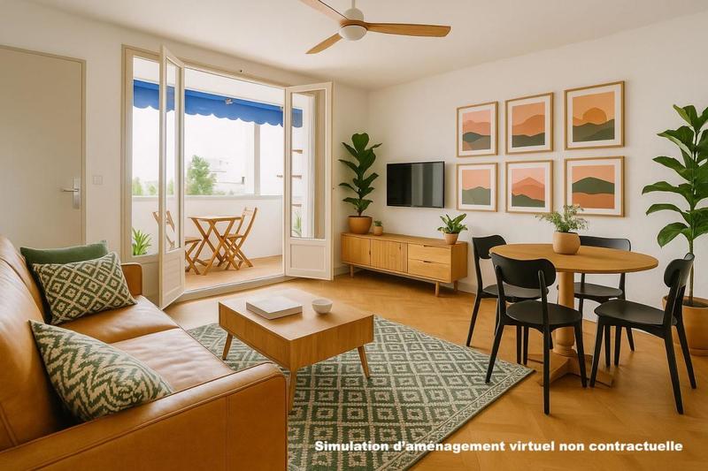 Appartement - 56 m² - 3 pièces