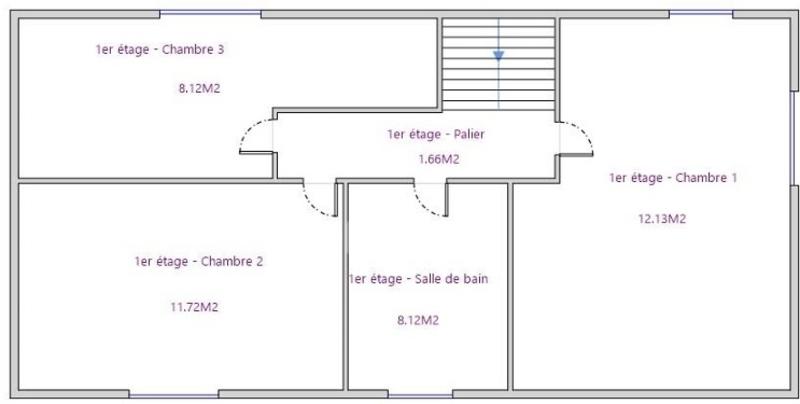 Maison - 91 m² - 4 pièces