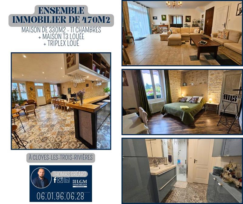 Maison - 470 m² - 18 pièces