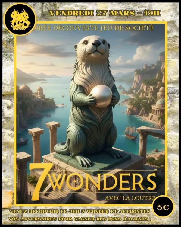 Soirée jeu 7 wonders