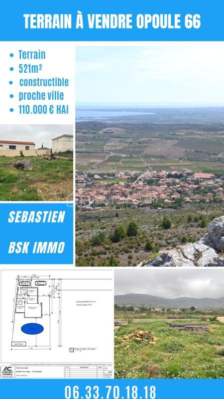 Terrain - 521 m²