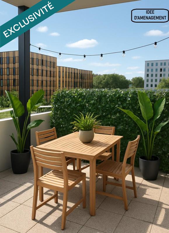 Appartement - 42 m² - 2 pièces