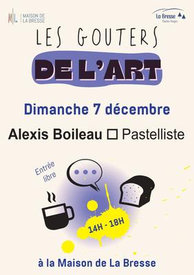 Le goûter de l'art - rencontre avec les artistes
