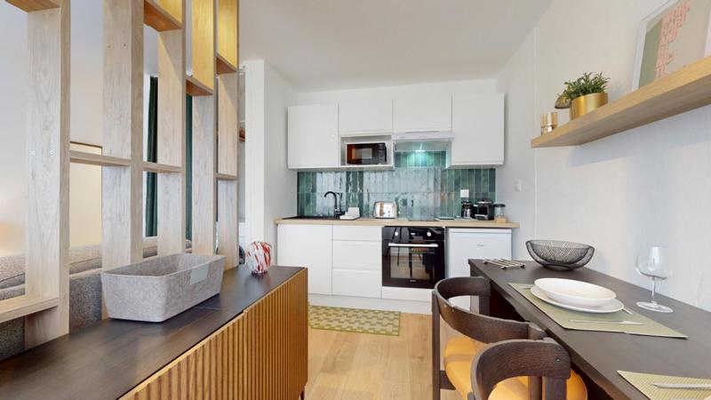 Studio - 23 m² - 2 pièces