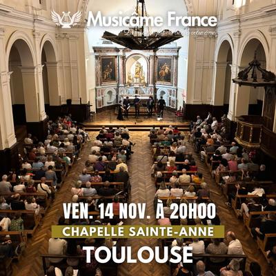 Concert Musicâme à Toulouse : Vivaldi x Bach x Piazzolla