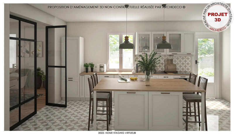 Maison - 87 m² - 3 pièces