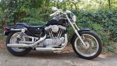 Harley Davidson Sportster 1200 harley davidson noir