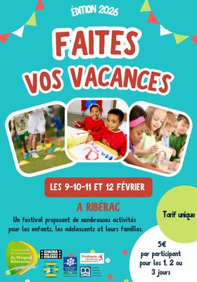 Animations "Faites vos vacances"
