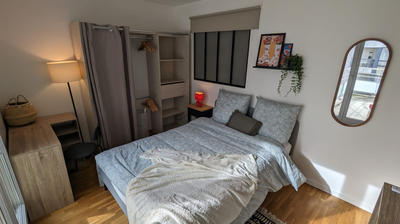 Chambre - 24 m² - 3 pièces