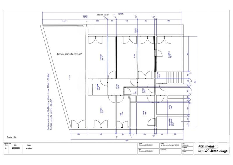 Appartement - 75 m² - 4 pièces