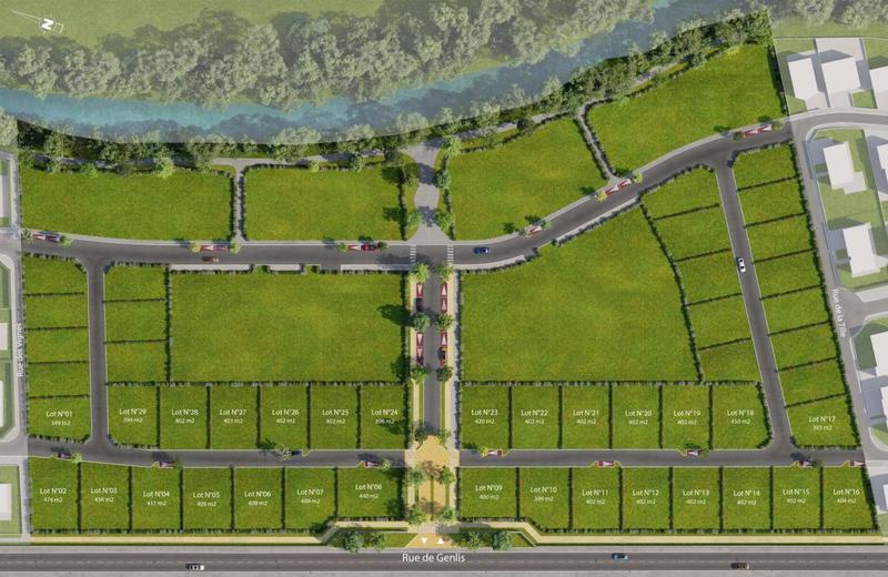 Terrain constructible - 353 m²