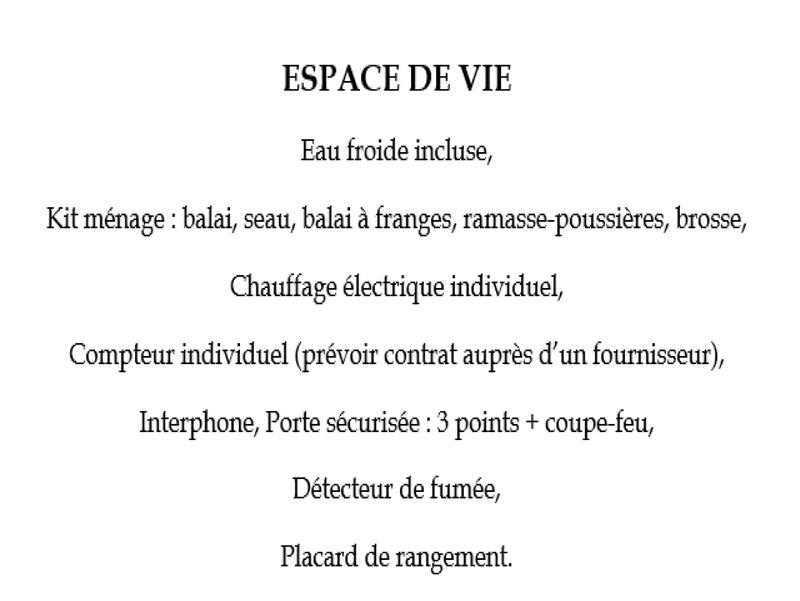 Appartement - 19 m² - 1 pièce