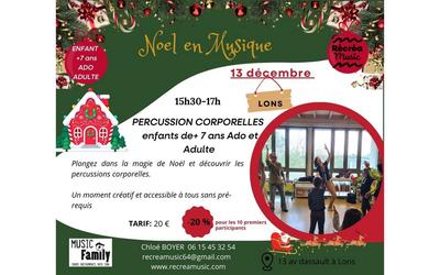 Percussions Corporelles de Noel
