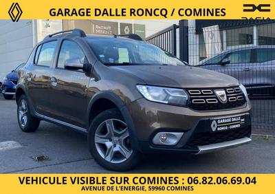 Dacia Sandero Stepway Tce 90 Carplay/Clim/Gps/Radars Ar/Roue de Secours