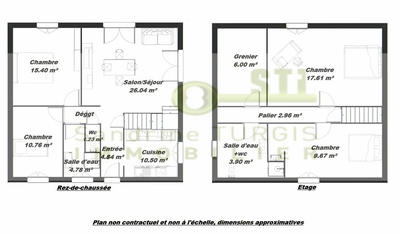Maison - 108 m² - 5 pièces