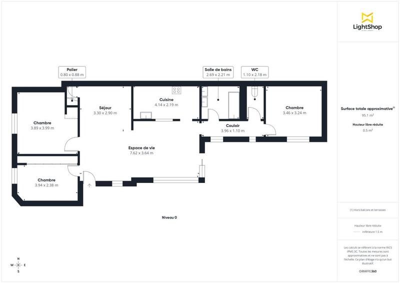 Maison - 107 m² - 6 pièces