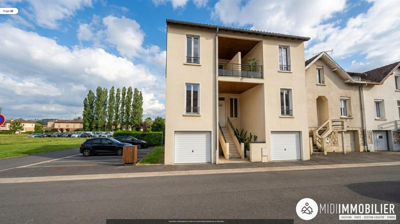 Appartement - 49 m² - 2 pièces