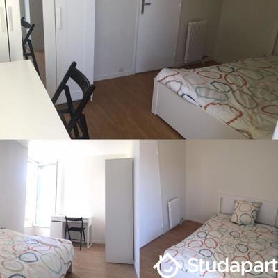 Chambre - 9 m² - 1 pièce