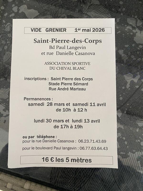 Brocante de l'as cheval blanc