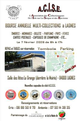 5ème bourse annuelle multi-collections à lagnes