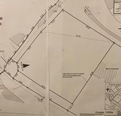 Terrain constructible - 1 089 m²