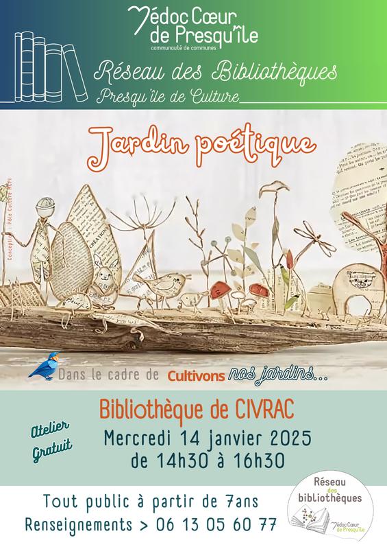 Atelier jardin poétique