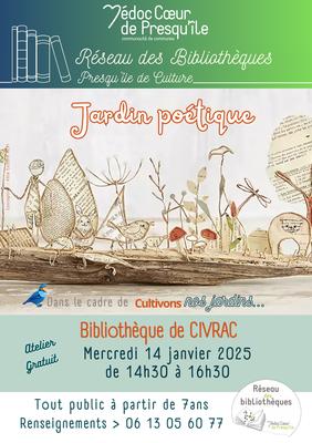 Atelier jardin poétique