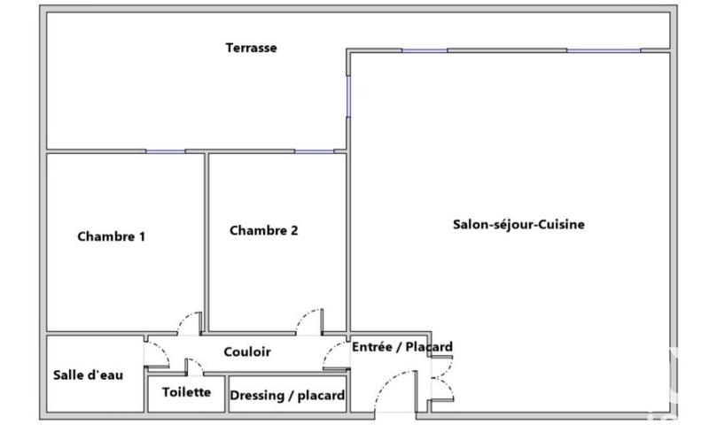 Appartement - 73 m² - 3 pièces