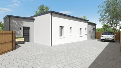 Maison - 101 m² - 4 pièces