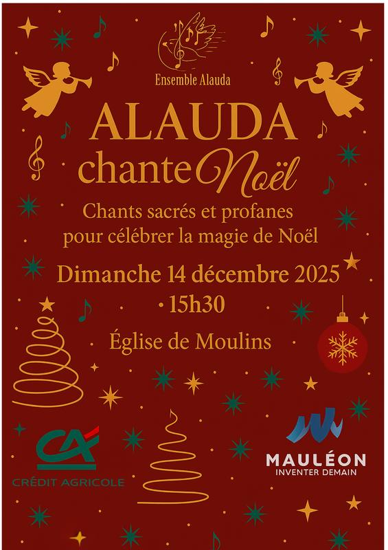 Concert de Noël - Ensemble vocal Alauda